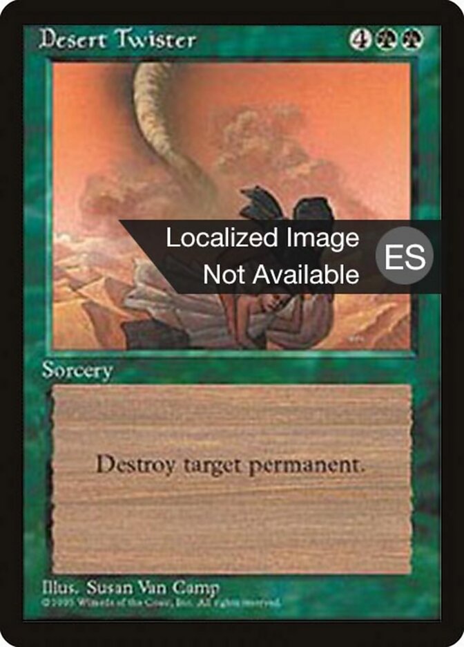 Ciclone do Deserto / Desert Twister - Magic: The Gathering - MoxLand