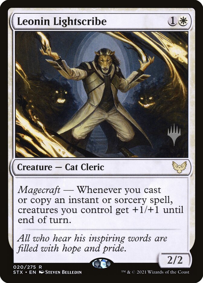 Lumescriba Leonino / Leonin Lightscribe - Magic: The Gathering - MoxLand
