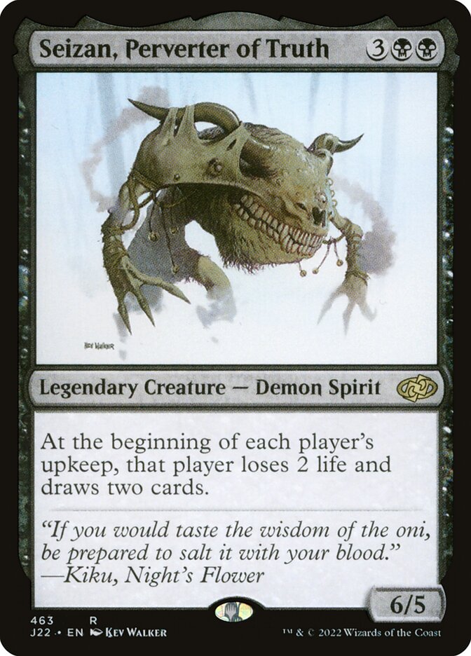 Seizan, o Perversor da Verdade / Seizan, Perverter of Truth - Magic: The Gathering - MoxLand