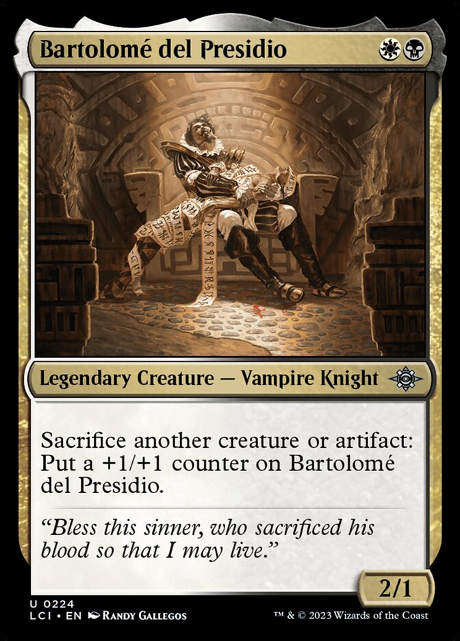 Bartolomé del Presidio - Magic: The Gathering - MoxLand