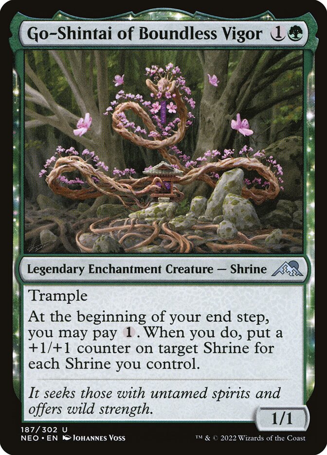 Go-Shintai do Vigor Ilimitado / Go-Shintai of Boundless Vigor - Magic: The Gathering - MoxLand