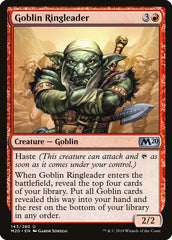 Líder Revolucionário Goblin / Goblin Ringleader - Magic: The Gathering - MoxLand