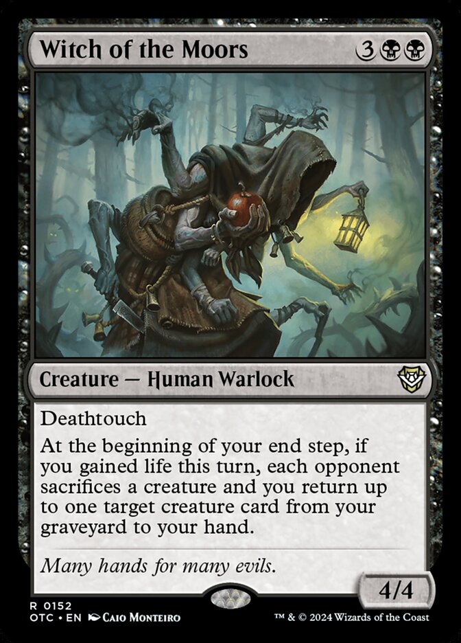Bruxa dos Brejos / Witch of the Moors - Magic: The Gathering - MoxLand