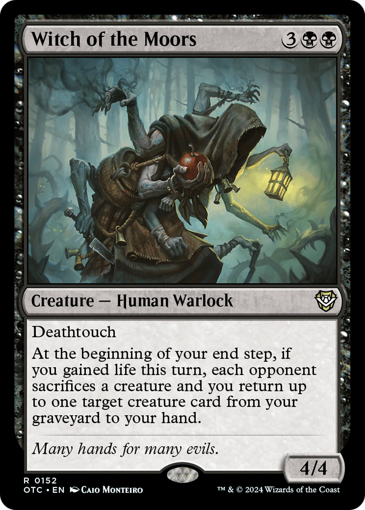 Bruxa dos Brejos / Witch of the Moors - Magic: The Gathering - MoxLand