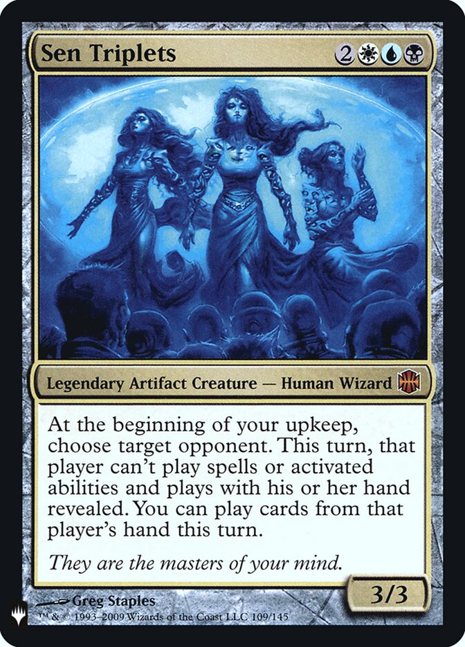 Trigêmeas Sen / Sen Triplets - Magic: The Gathering - MoxLand