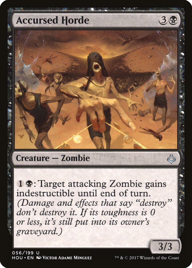 Horda Amaldiçoada / Accursed Horde - Magic: The Gathering - MoxLand