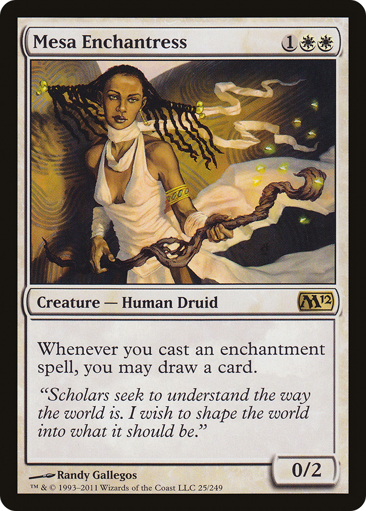 Encantadora de Meseta / Mesa Enchantress - Magic: The Gathering - MoxLand