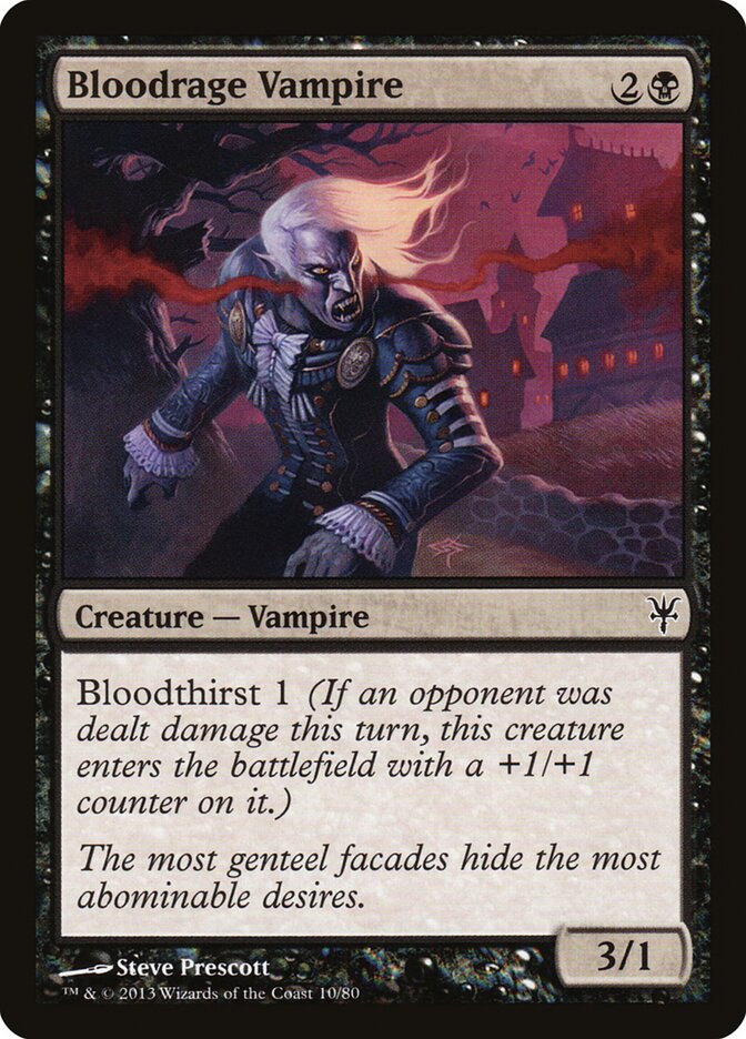 Vampiro da Ira Sanguinária / Bloodrage Vampire - Magic: The Gathering - MoxLand
