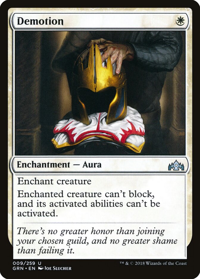 Rebaixamento / Demotion - Magic: The Gathering - MoxLand