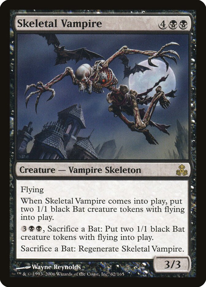 Vampiro Esquelético / Skeletal Vampire - Magic: The Gathering - MoxLand