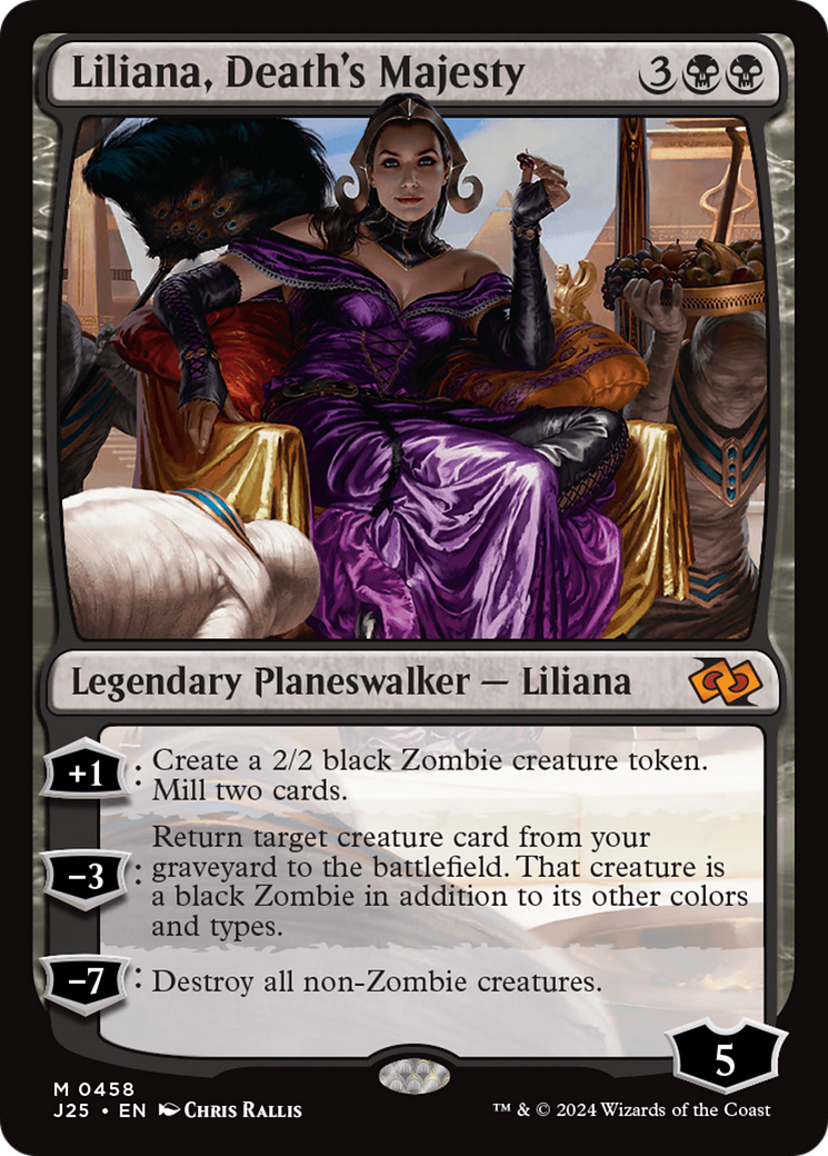 Liliana, Majestade da Morte / Liliana, Death's Majesty - Magic: The Gathering - MoxLand