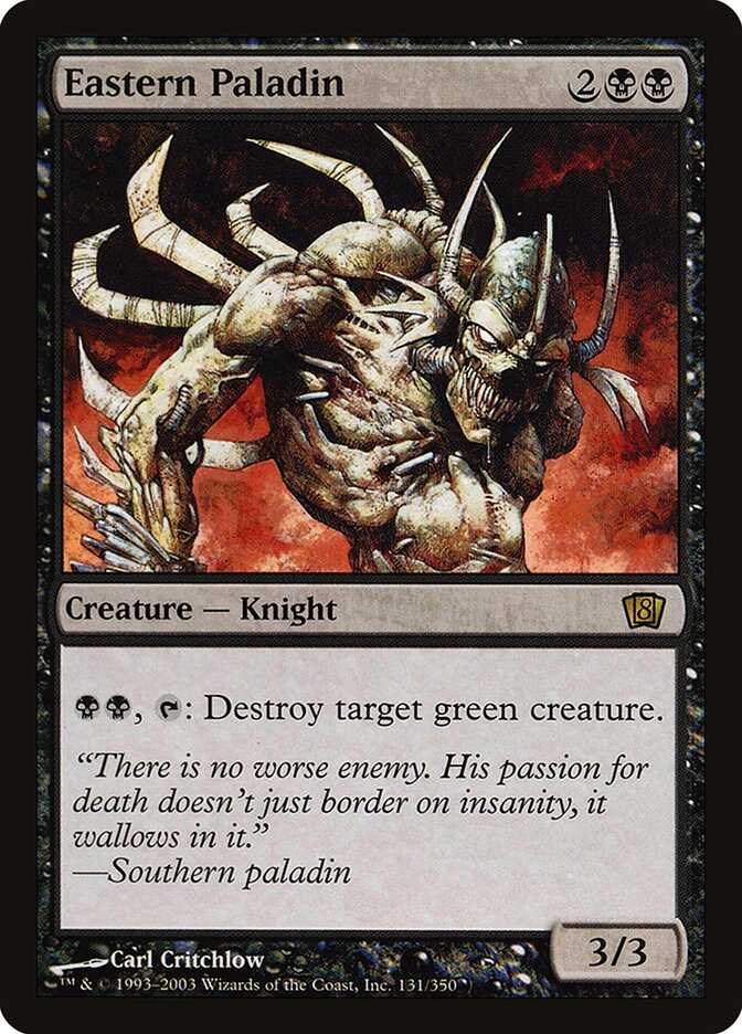 Paladino do Leste / Eastern Paladin - Magic: The Gathering - MoxLand