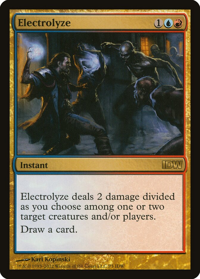 Eletrolisar / Electrolyze - Magic: The Gathering - MoxLand