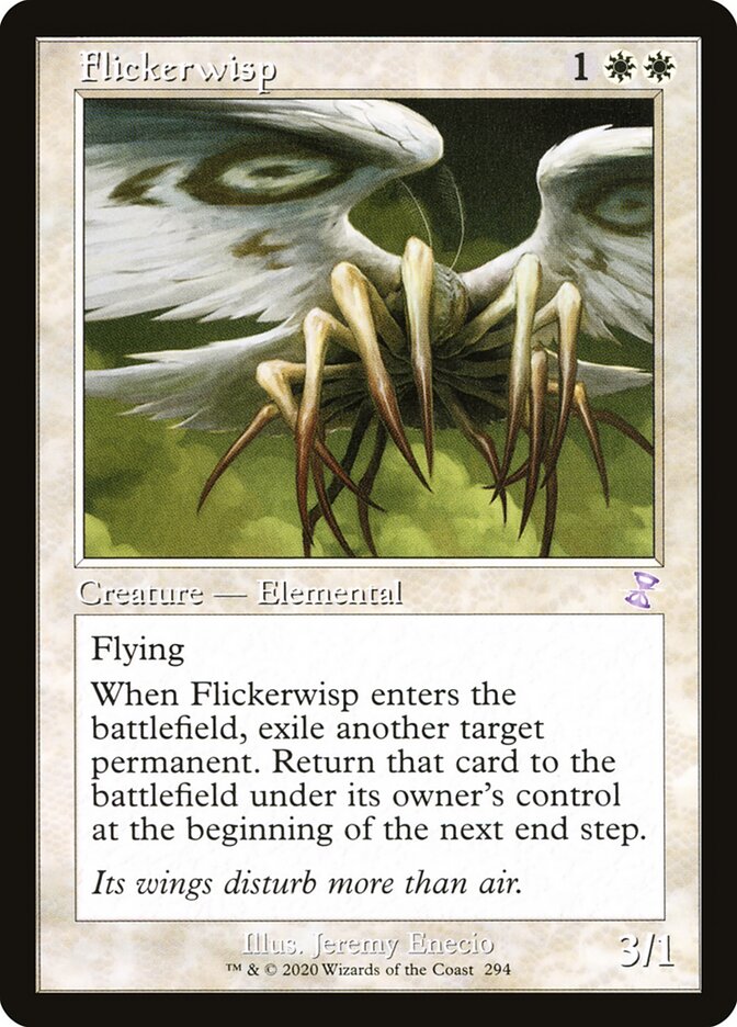 Asas da Inexistência / Flickerwisp - Magic: The Gathering - MoxLand