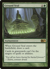 Selo da Terra / Ground Seal - Magic: The Gathering - MoxLand