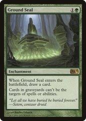 Selo da Terra / Ground Seal - Magic: The Gathering - MoxLand