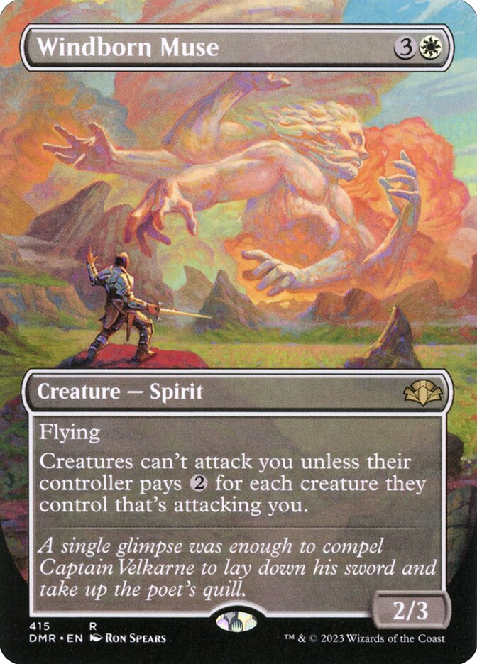 Musa Nascida do Vento / Windborn Muse - Magic: The Gathering - MoxLand