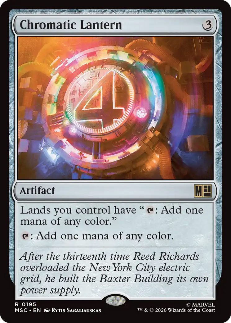 Lanterna Cromática / Chromatic Lantern - Magic: The Gathering - MoxLand