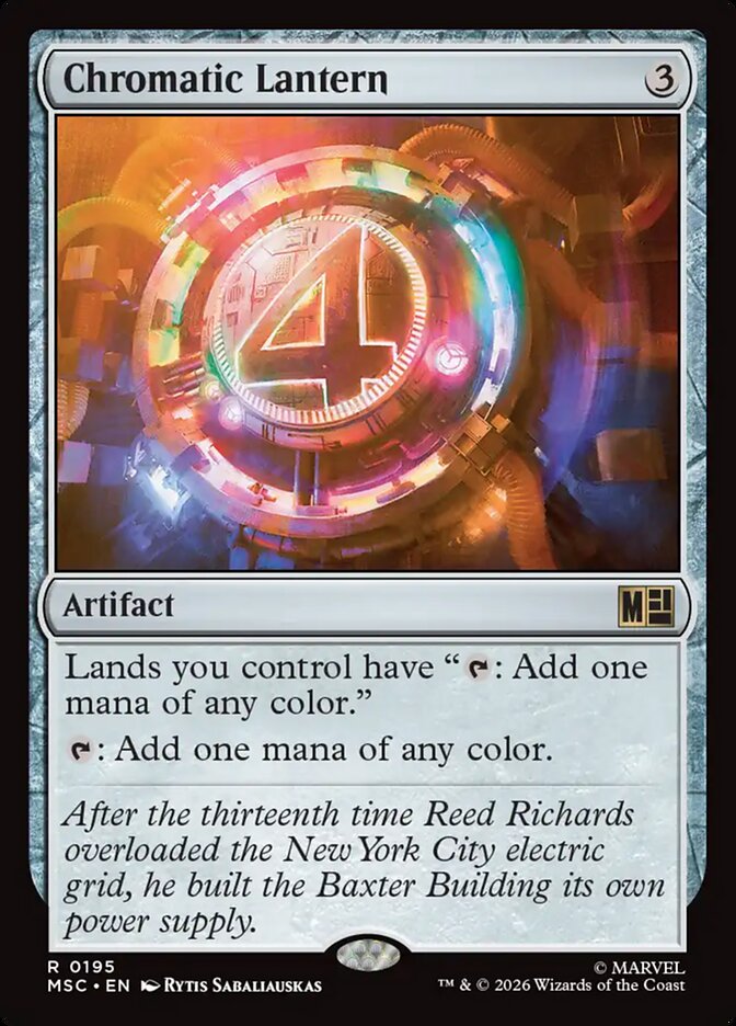 Lanterna Cromática / Chromatic Lantern - Magic: The Gathering - MoxLand