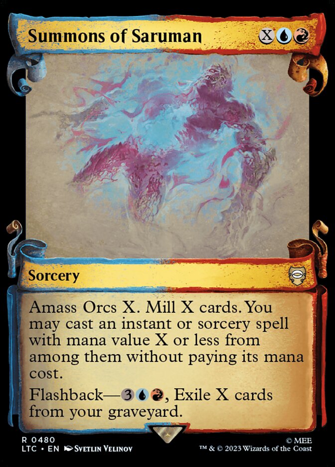 Convocações de Saruman / Summons of Saruman - Magic: The Gathering - MoxLand