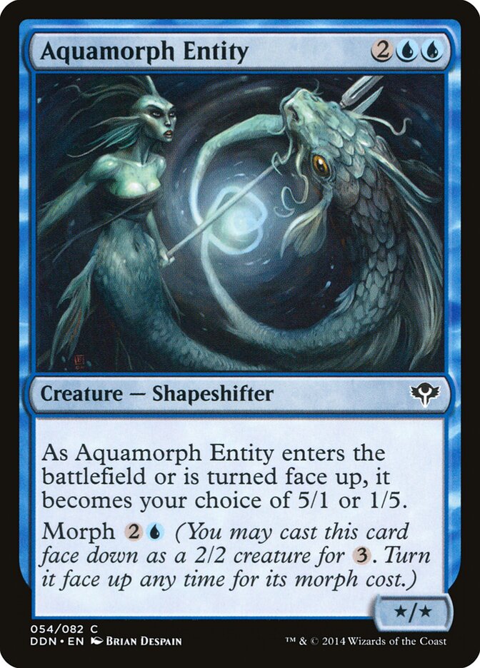 Entidade Aquamórfica / Aquamorph Entity - Magic: The Gathering - MoxLand