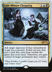 Last-Minute Chopping - Magic: The Gathering - MoxLand