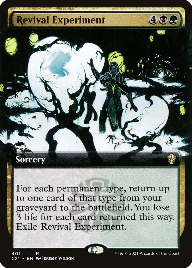 Experimento de Revitalização / Revival Experiment - Magic: The Gathering - MoxLand