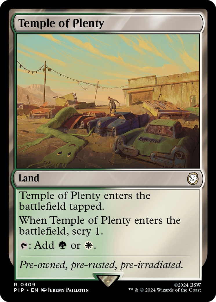 Templo da Fartura / Temple of Plenty - Magic: The Gathering - MoxLand