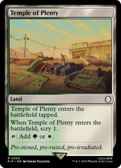 Templo da Fartura / Temple of Plenty - Magic: The Gathering - MoxLand