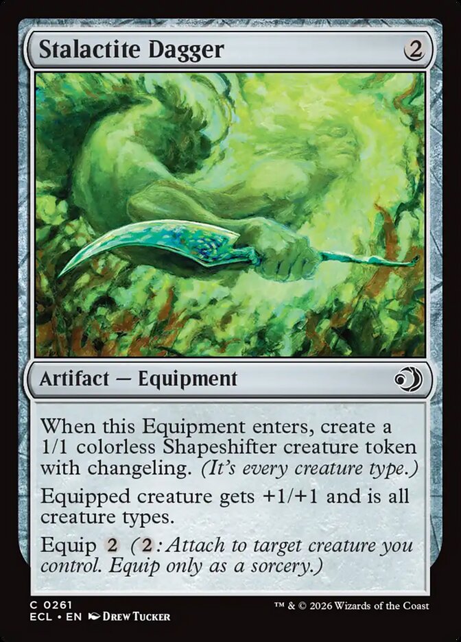Adaga de Estalactite / Stalactite Dagger - Magic: The Gathering - MoxLand