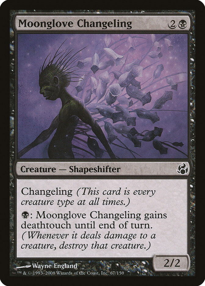 Morfolóide Luvalua / Moonglove Changeling - Magic: The Gathering - MoxLand
