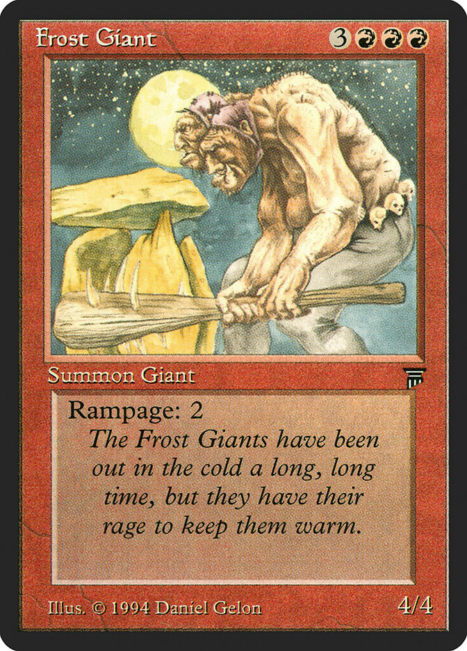 Frost Giant - Magic: The Gathering - MoxLand