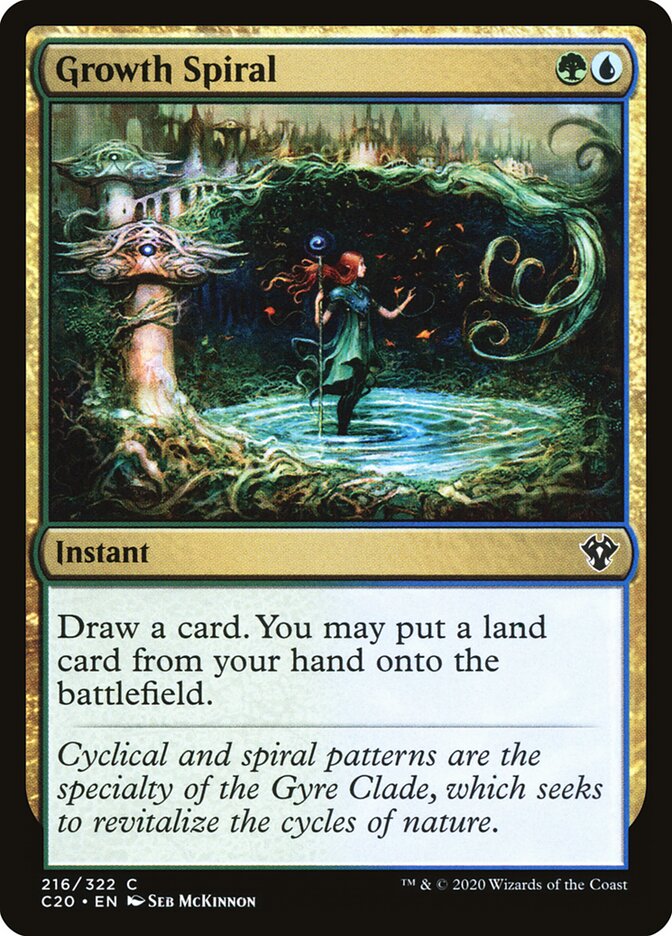 Espiral de Crescimento / Growth Spiral - Magic: The Gathering - MoxLand