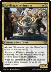 Scolding Administrator - Magic: The Gathering - MoxLand