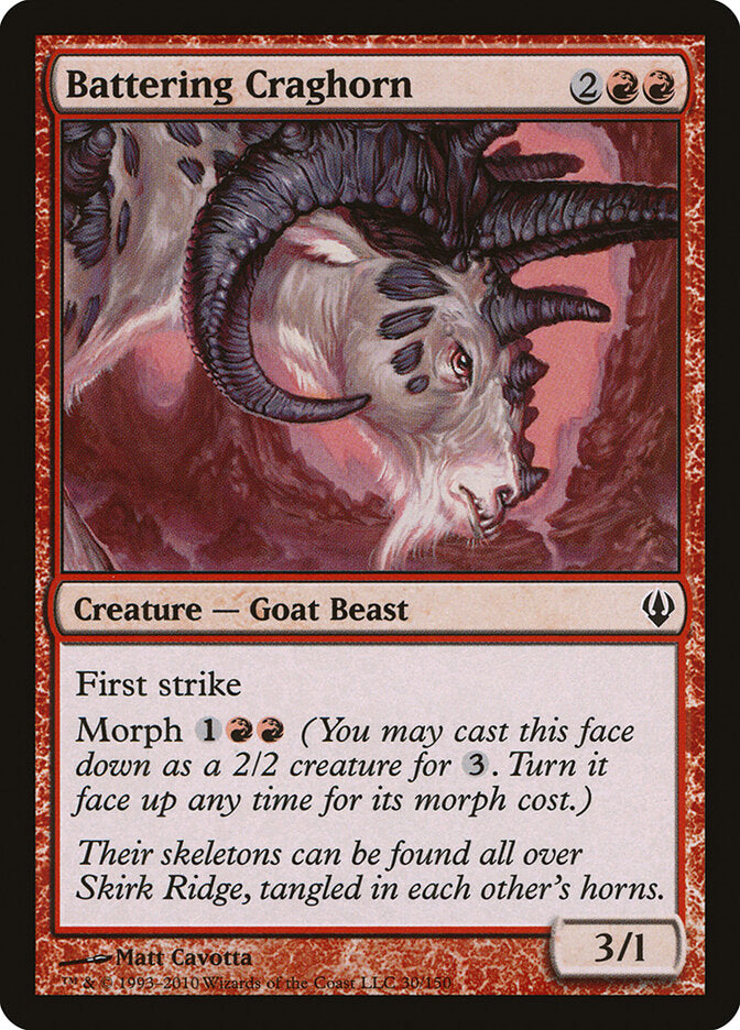 Demolidor de Chifres Escarpados / Battering Craghorn - Magic: The Gathering - MoxLand