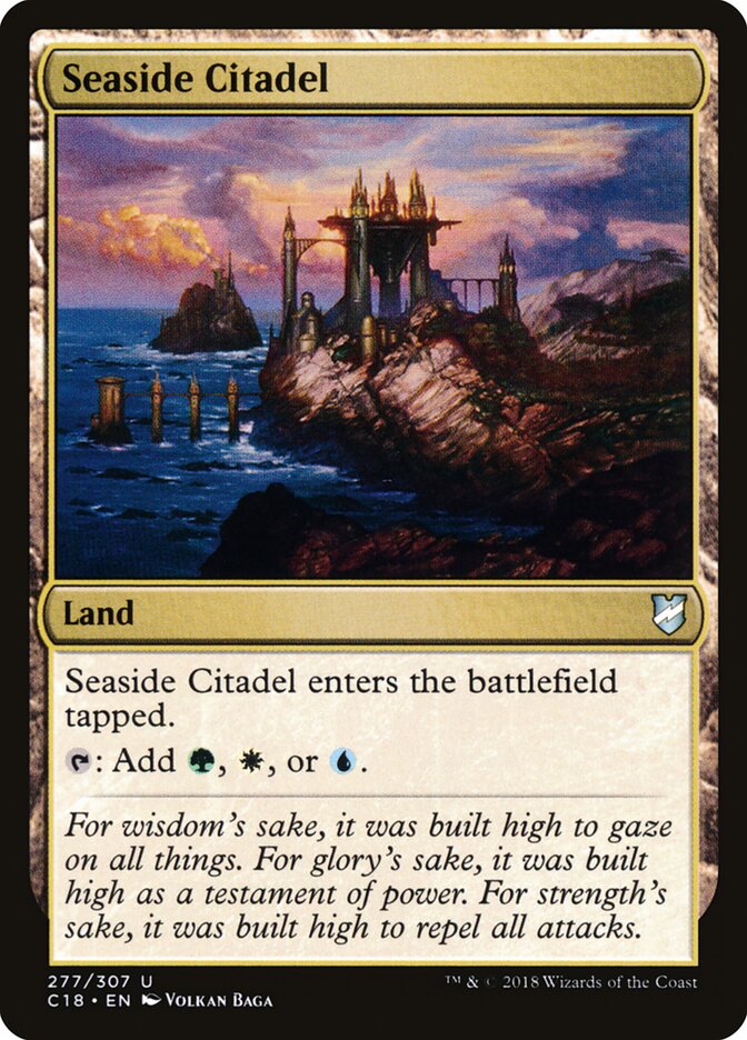 Cidadela à Beira-mar / Seaside Citadel - Magic: The Gathering - MoxLand