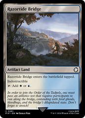 Ponte de Marcortante / Razortide Bridge - Magic: The Gathering - MoxLand
