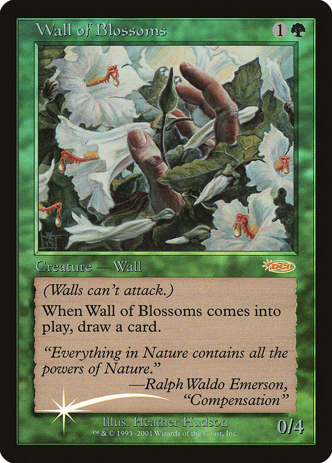 Barreira de Flores / Wall of Blossoms - Magic: The Gathering - MoxLand