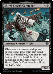 Shirei, Vigia de Shizo / Shirei, Shizo's Caretaker - Magic: The Gathering - MoxLand