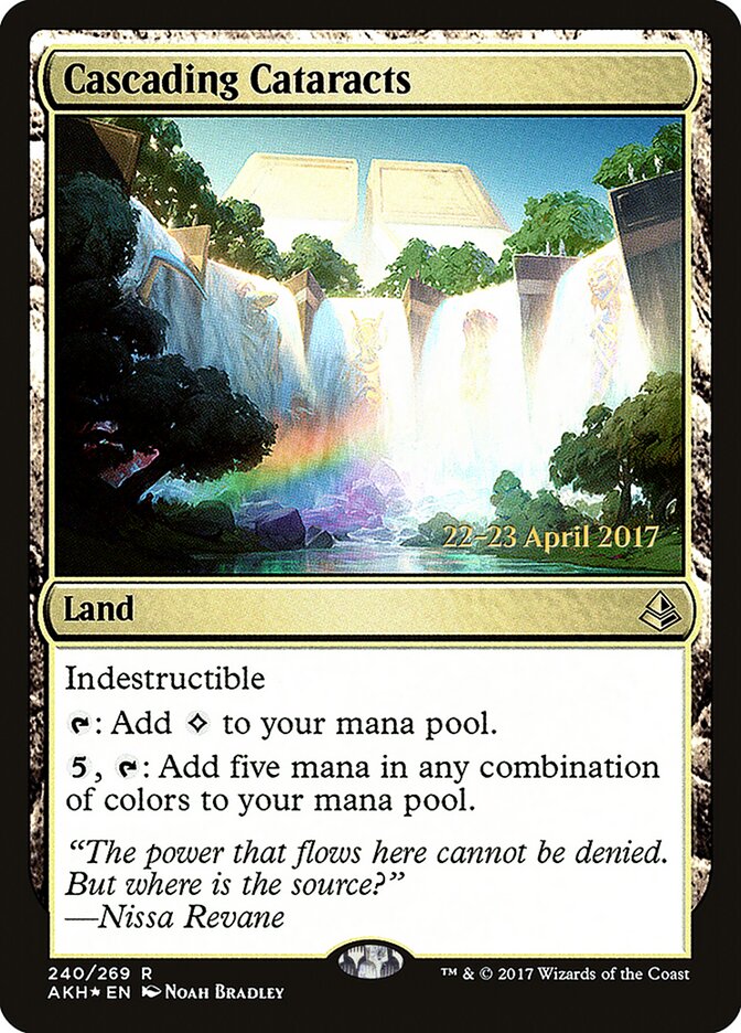 Cataratas Cascateantes / Cascading Cataracts - Magic: The Gathering - MoxLand