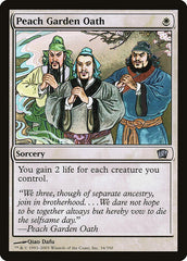 Juramento do Jardim de Pêssegos / Peach Garden Oath - Magic: The Gathering - MoxLand