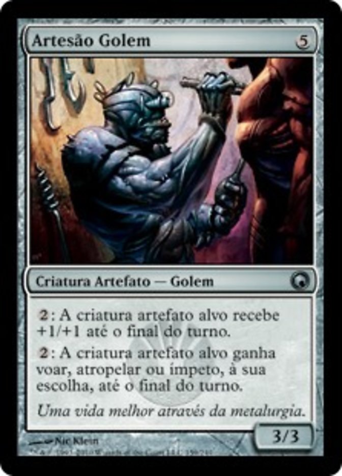 Artesão Golem / Golem Artisan - Magic: The Gathering - MoxLand