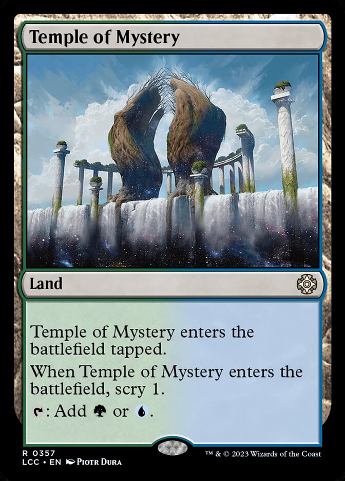 Templo do Mistério / Temple of Mystery - Magic: The Gathering - MoxLand