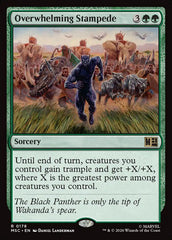 Estouro Esmagador / Overwhelming Stampede - Magic: The Gathering - MoxLand