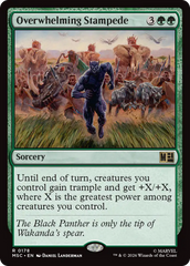Estouro Esmagador / Overwhelming Stampede - Magic: The Gathering - MoxLand
