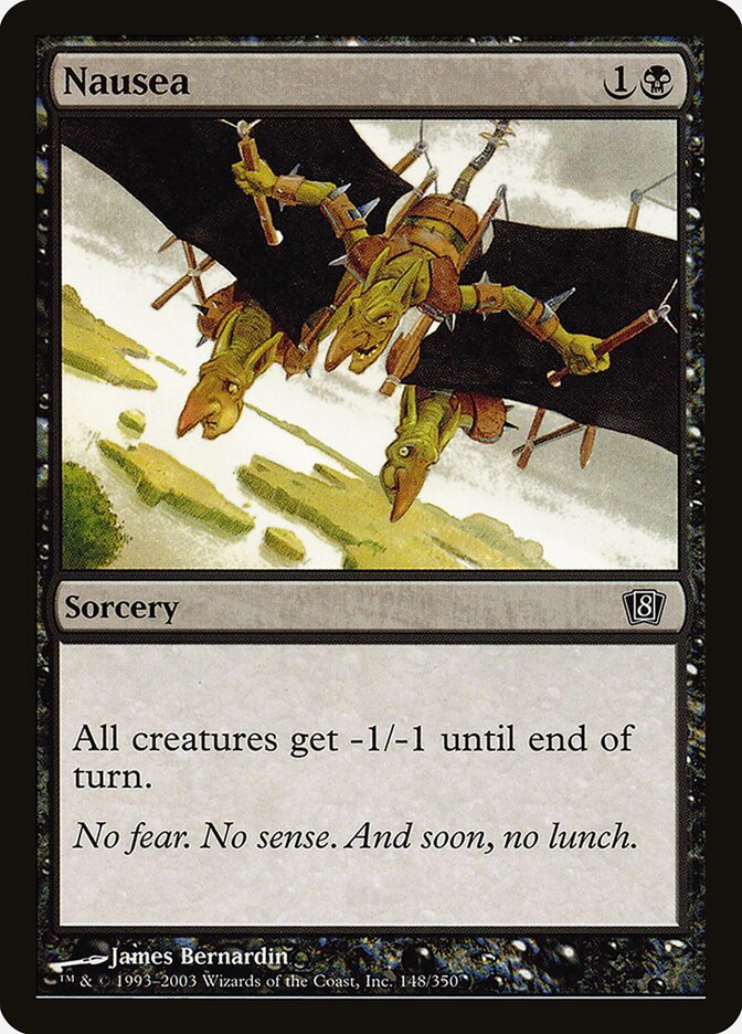 Nausea - Magic: The Gathering - MoxLand