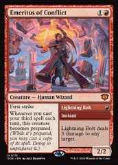 Emeritus of Conflict - Magic: The Gathering - MoxLand