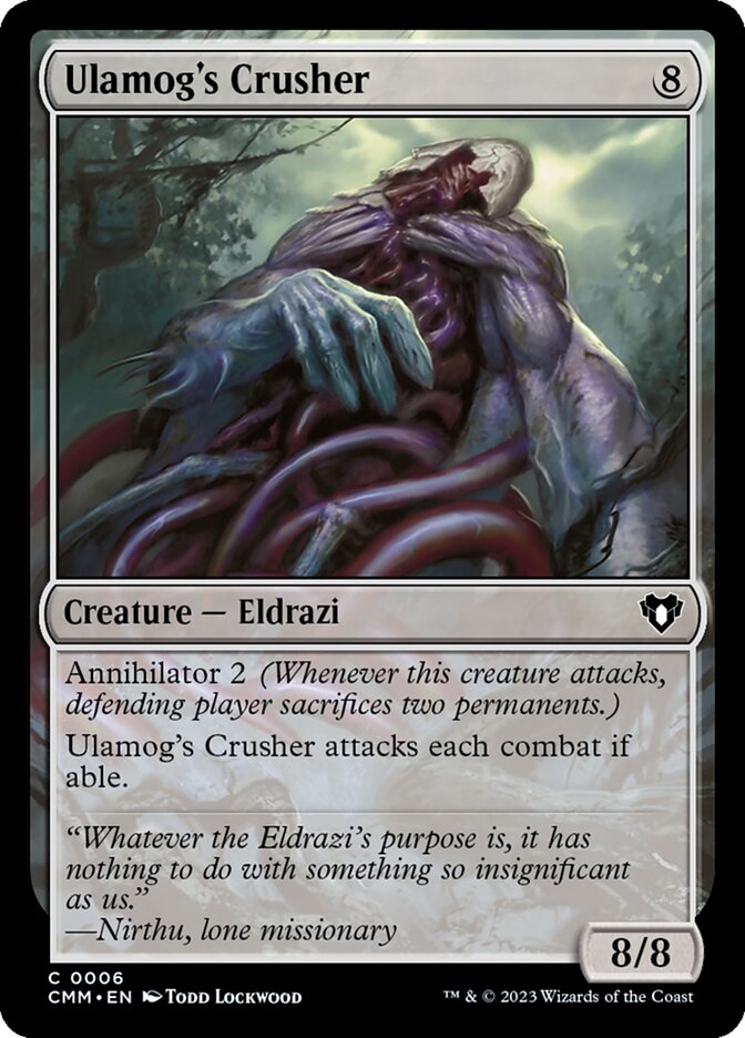 Triturador de Ulamog / Ulamog's Crusher - Magic: The Gathering - MoxLand