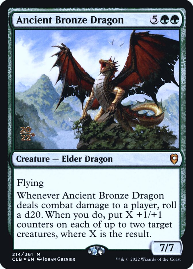 Dragão de Bronze Ancião / Ancient Bronze Dragon - Magic: The Gathering - MoxLand