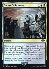 Resgate de Sauron / Sauron's Ransom - Magic: The Gathering - MoxLand